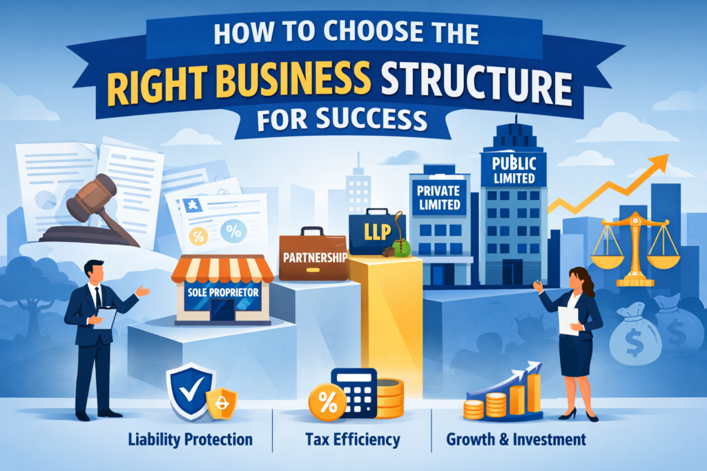 How to Choose the Right Business Structure for Success