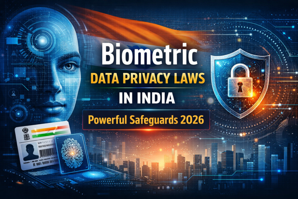 biometric data privacy laws in India