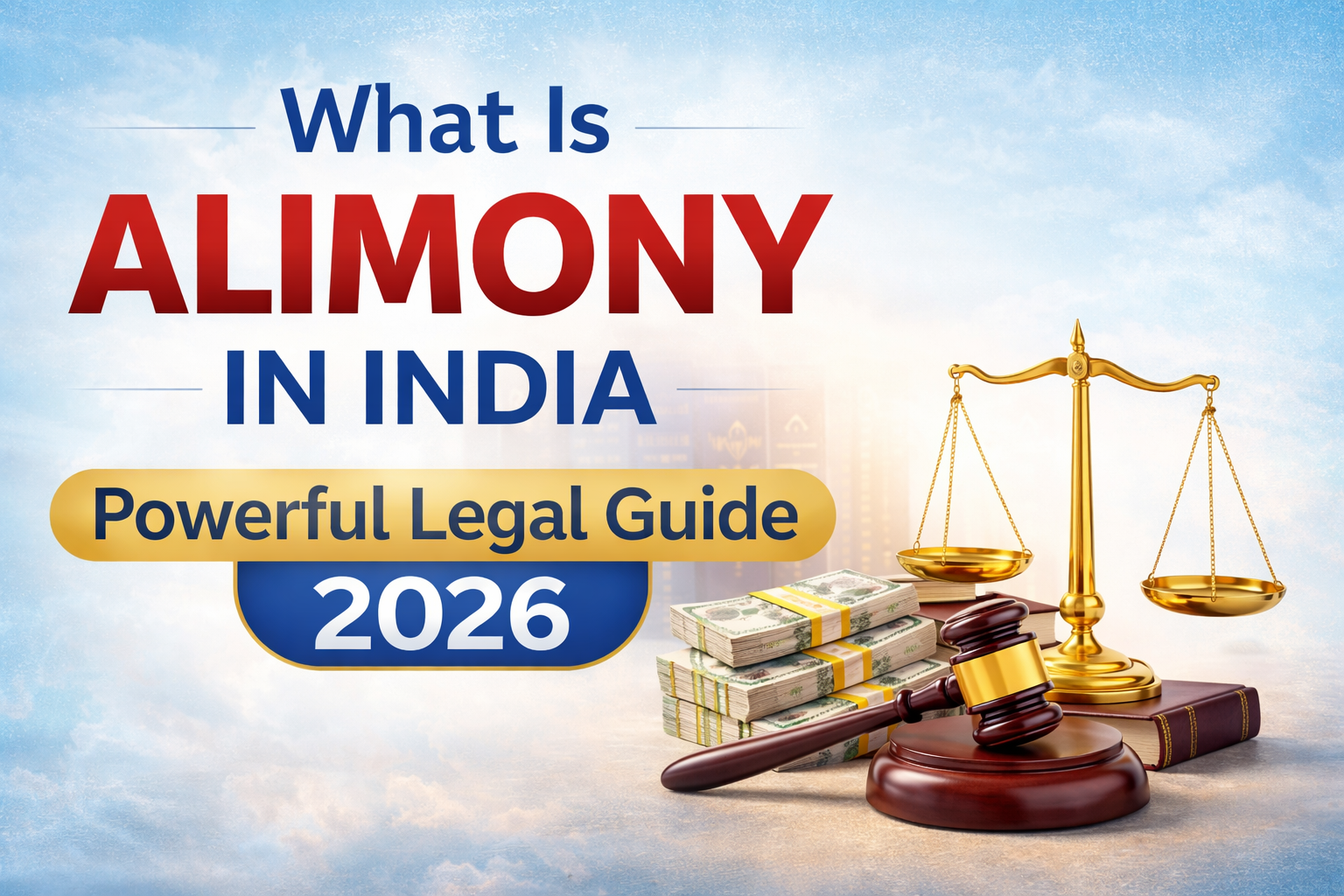 What Is Alimony in India