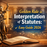 Golden Rule in Interpretation of Statutes
