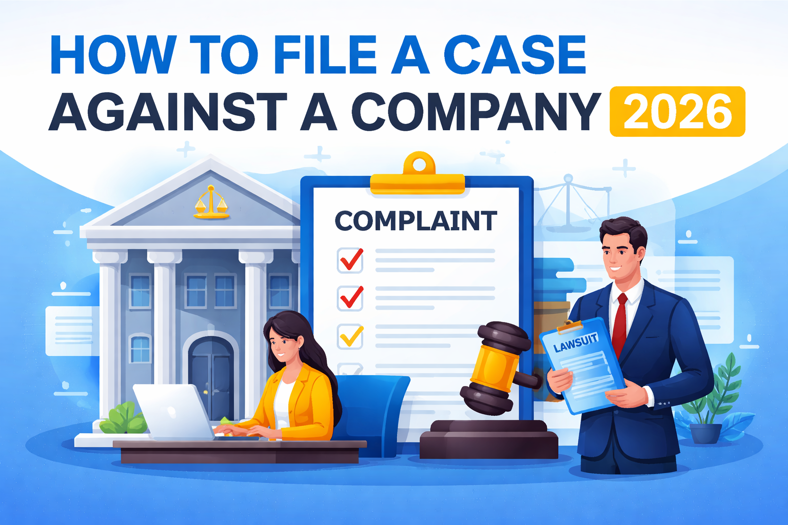 How to File a Case Against a Company 2026