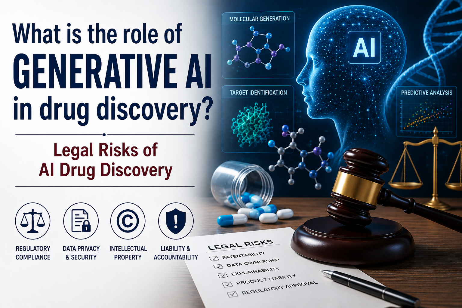 What is the role of generative AI in drug discovery?