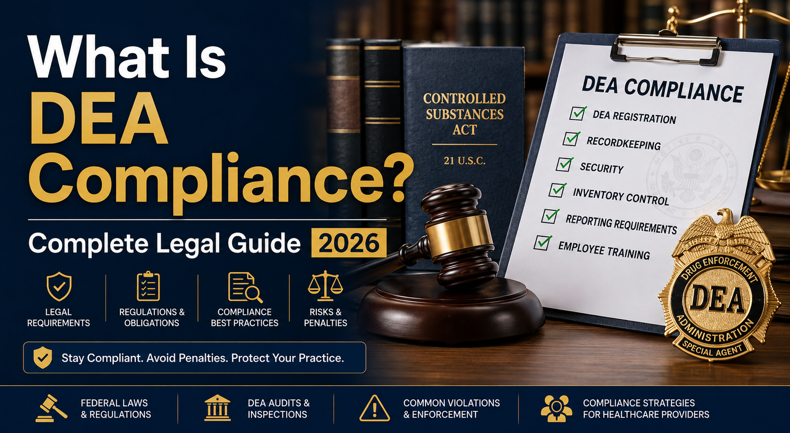 What Is DEA Compliance? Complete Legal Guide 2026