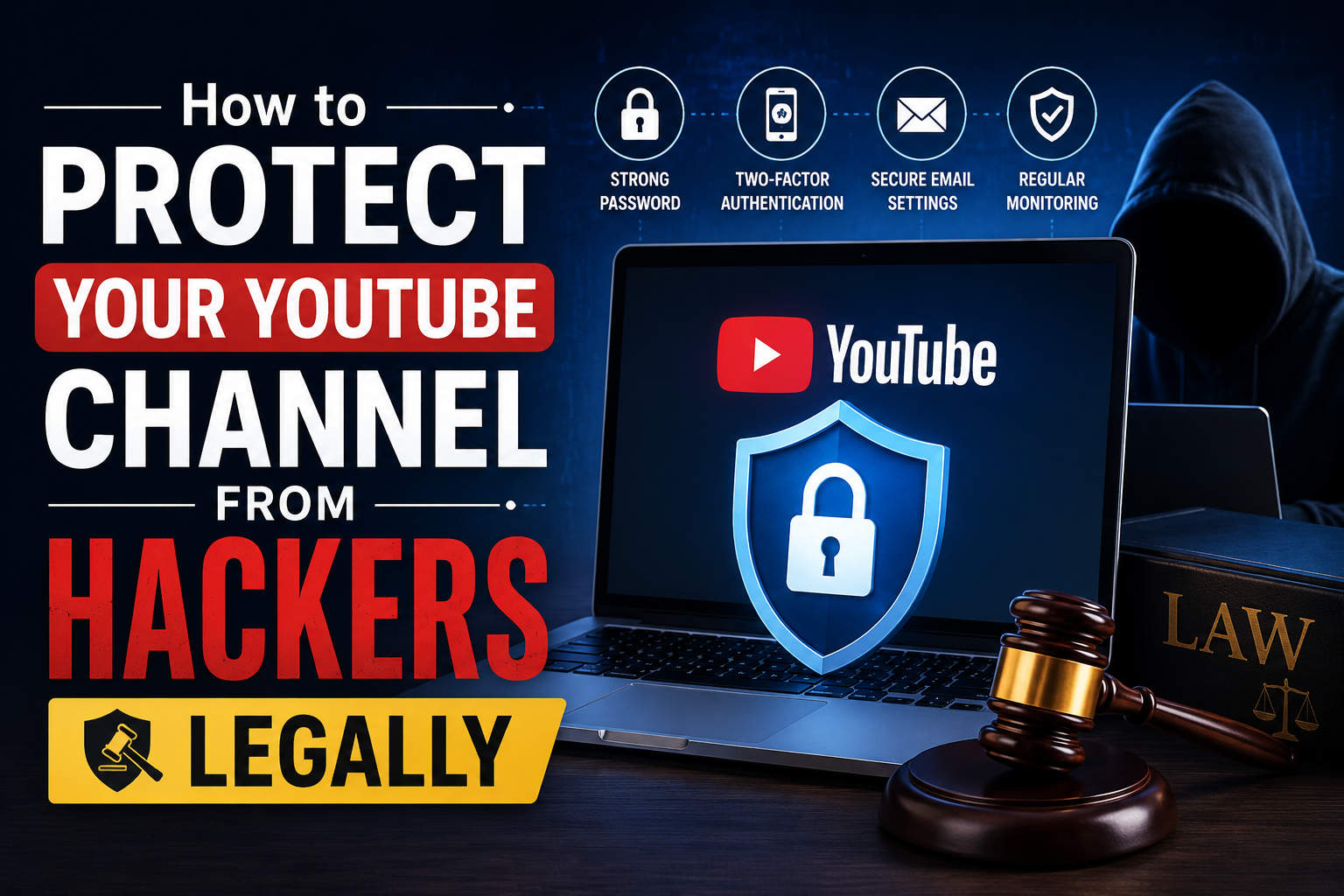 How to Protect Your YouTube Channel from Hackers Legally